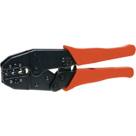 Outil de sertissage compatible avec connecteurs isoles
