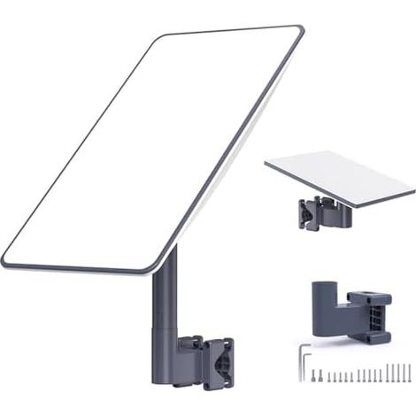EDUP Support Starlink Mini, Fixation Starlink, MIni/V2 Internet Satellite avec adaptateur de tuyau pour RV, capacité charge 200 livres, plage d'installation 0,8 à 1,97“ -