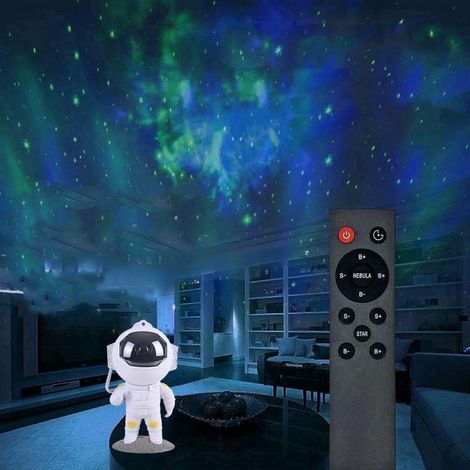 Proiettore di stelle, proiettore spaziale per astronauti, proiettore di galassie regolabile con timer e telecomando, regali di Natale (1/4)