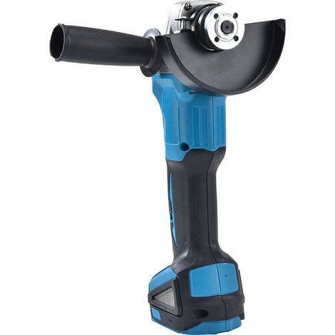 Meuleuse d'Angle Sans Fil 21V Moteur Sans Balais 125mm avec Batterie 10 Cellules et Chargeur Kit Complet Professionnel (1/4)