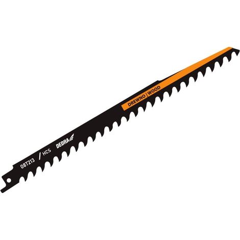 Lama per sega Dedra 08t213 acciaio alto carbonio 240 mm
