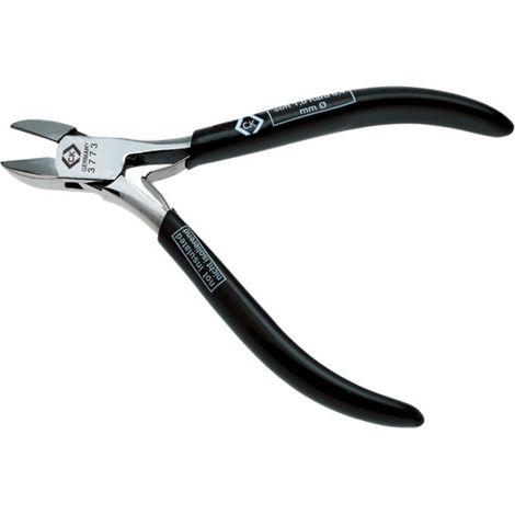 Pince coupante diagonale tête ovale avec micro-chanfrein 115 mm