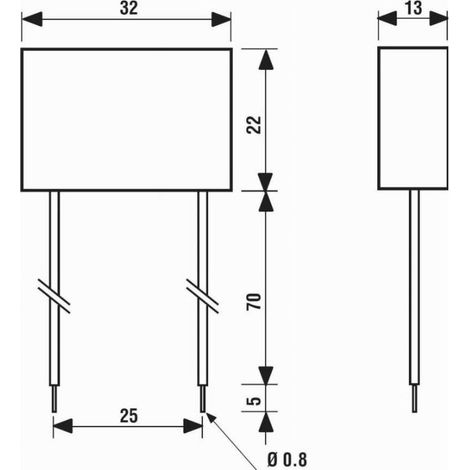 Finder Module pour condensateur 026.00 1 pc(s) Y527203 (1/3)