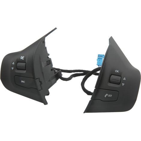Bouton de commande au volant multifonction noir 98084115ZD pour Peugeot 208 (1/5)