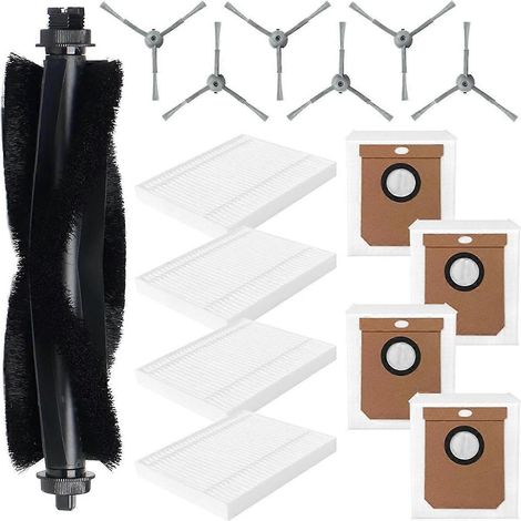 Pièces de rechange pour aspirateur robot L50 / L60 : brosse principale, filtre HEPA et sac à poussière (1/5)