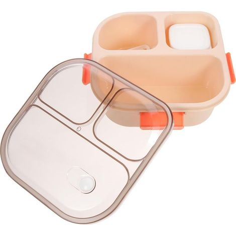 Boîte à lunch Bento Sosoport 3 compartiments avec un récipient (1/5)