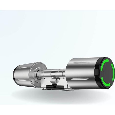 Cylindre électronique de serrure connecté étanche LOCKY-13 DOUBLE à badge RFID MIFARE