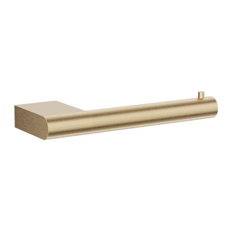 Crosswater MPRO porte-rouleau de toilette - laiton brossé (1/3)