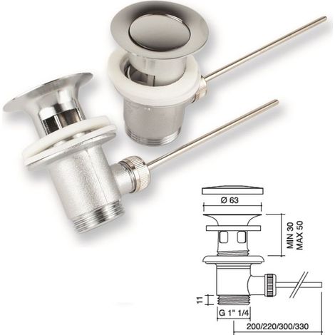 Piletta saltarello da 1"1/4 482100OC11/4