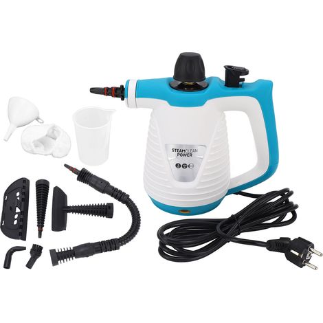 Tragbares Dampfreinigungsgerät mit 350 ml Fassungsvermögen, multifunktionales Gerät für Küche und Bad, 900–1050 W, EU-Stecker 220–240 V