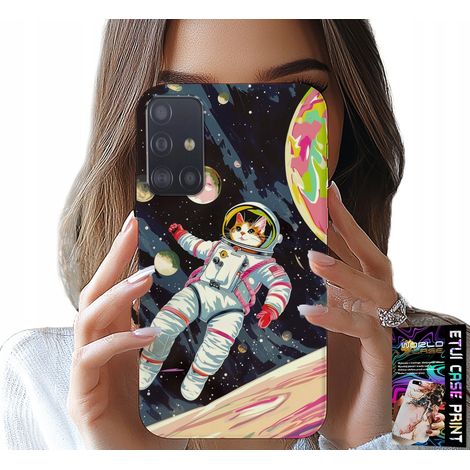 Custodia per Samsung Galaxy A71 - Cat astronaut CAT Space Case Housing (1/5)