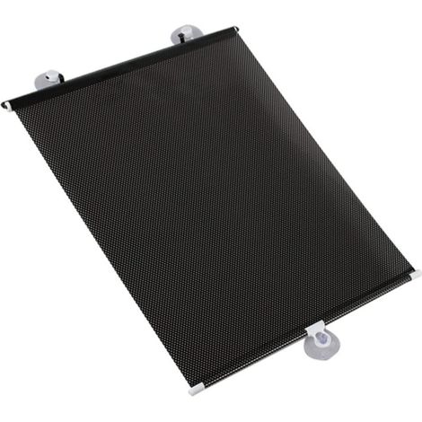 Pare-soleil latéral de voiture en PVC noir, réduisant la chaleur et l'éblouissement intérieur, 40 x 125 cm (1/5)