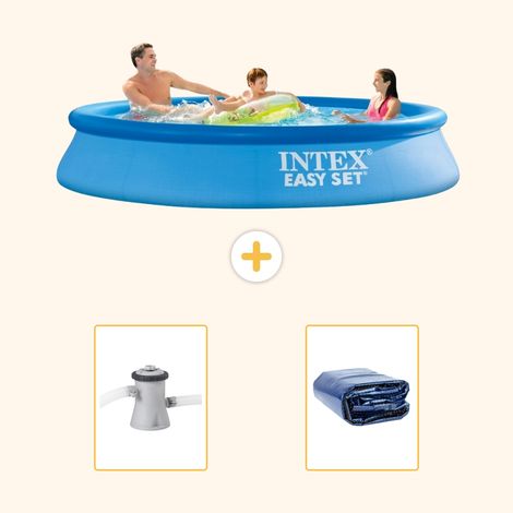 Intex Piscine Easy Set Ronde - 305x61 cm - 3-pièces  S21311 (1/5)