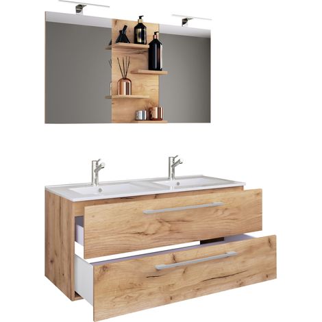 Lavabo de 3 piezas Budasi SP 128x112x46 - VCM