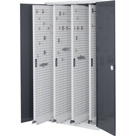 Kappes ®RasterPlan Vertikalschränke 1950x1000x600mm Modell 83 Doppelwandtüren anthrazitgrau