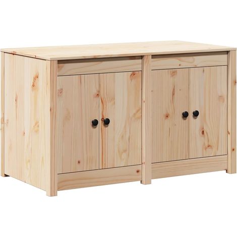 Meubles de Rangement,Armoire de cuisine Marron 106 x 55 x 64 cm Bois de pin massif CFW292724 (1/5)