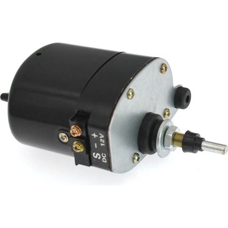 Moteur d'essuie-glace 12 V – Compatible tracteur Jeep Willys – Matériau ABS et fer – Installation simple pour visibilité optimale (1/4)