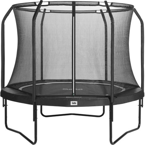 Premium Black Edition - Trampolin mit Sicherheitsnetz de, Durchmesser 251 cm, Farbe Schwarz (1/4)