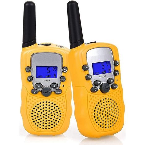 Coppia Ricetrasmittenti Walkie Talkie 2 Multi Canali Wireless 5 Km Torcia
