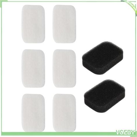 Fafeicy coton filtrant Filtre à particules de coton Ultra fin, filtre anti-poussière pour respirateur parapharmacie roulant (1/5)
