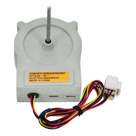 Refrigerator evaporator fan motor EAU63923603, compatible with EAU65058305