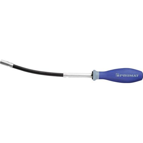 Tournevis porte embouts 1/4 po. avec aimant et circlip longueur de la lame 210 mm lame flexible manche 3-composants (1/3)