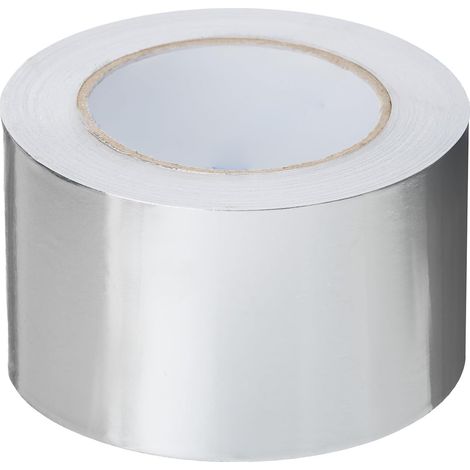 Ruban adhésif en aluminium largeur 5 cm, longueur 20 m pour isolation et réparation (1/5)