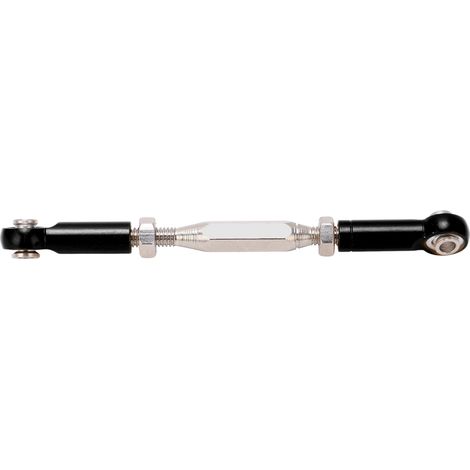 Tige de direction réglable en métal pour servo RC, compatible avec modèles JLB 1/10 et autres camions radiocommandés. (1/5)