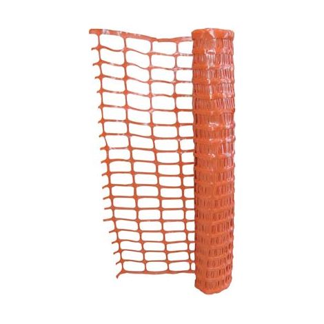 RETE PROTEZIONE CANTIERE ARANCIO TENAX GR/MQ 150 H.CM 150 ML 50