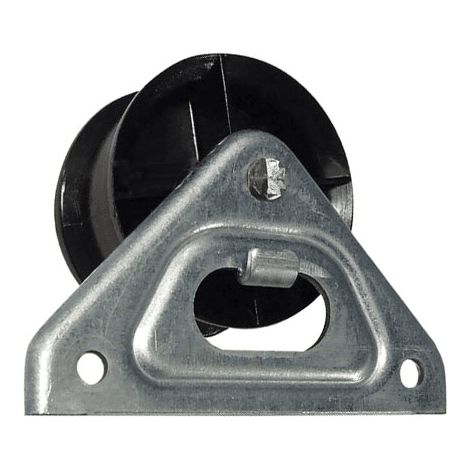Galet tendeur pour seche linge (C00113879, C00504520) Sèche-linge 2I MARCHI, ARISTON HOTPOINT, INDESIT, WHIRLPOOL (1/2)