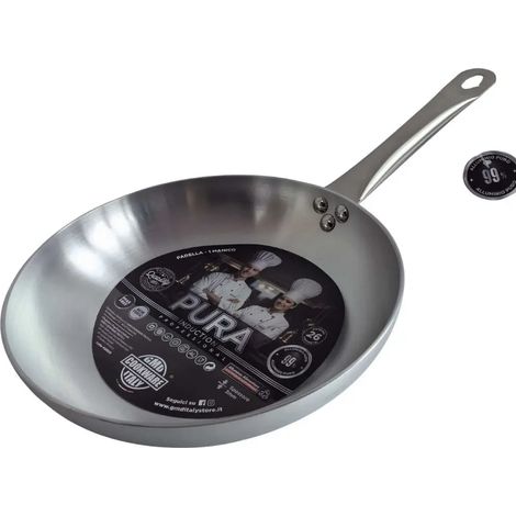 Sartén de inducción de aluminio puro 26 cm 3 mm