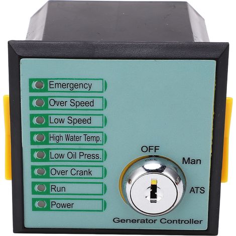 Régulateur de groupe électrogène ASM168 avec panneau de commande LED à démarrage automatique, module DC8.0-45V (1/5)