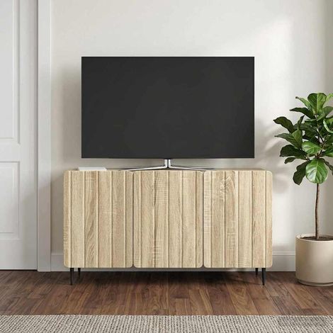 TV-Schränk Sonoma-Eiche 99 x 34,5 x 52 cm Holzwerkstoff (1/5)