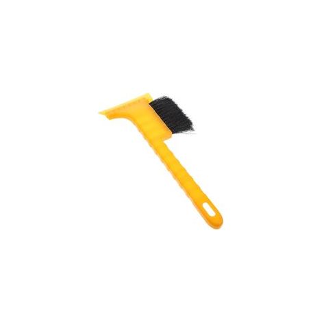 Grattoir à Neige d'hiver à Tête en Caoutchouc Pelle Compacte pour Voiture Brosse à Glace Polyvalente Déneigeur Léger et Ergonomique pour Pare-Brise et Toit Accessoire Auto