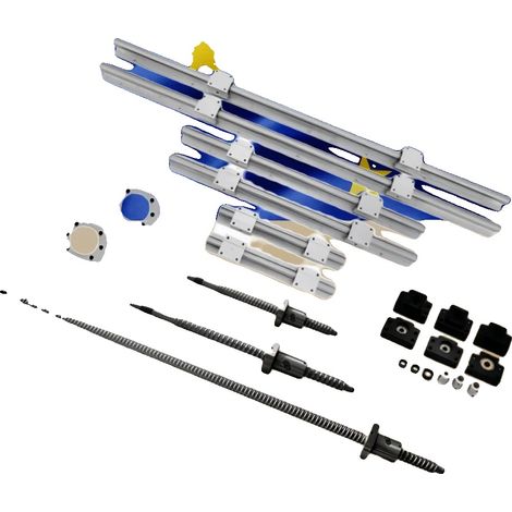 Kit de routeur CNC, rail de guidage linéaire SBR20, vis à billes SFU1605, longueur de 300 mm, longueur de 600 mm, longueur de 1000 mm (1/5)