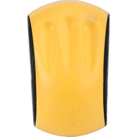 Schleifpad mit Mausfunktion, Klettverschluss für Handschleifklötze, Polierscheibe, 5"/6" (optional) (150 mm) (1/4)