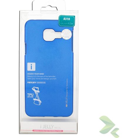 Funda Mercury I-Jelly para Samsung Galaxy A3 (2016) (Azul)