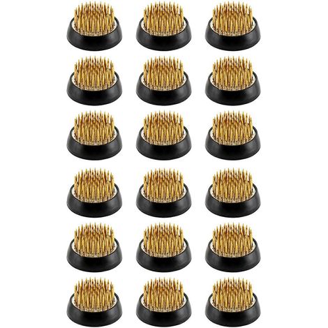 18 supports à fleurs ronds en laiton, porte-fleurs pour vases Ikebana japonais, outils de fixation pour fleurs (1/5)