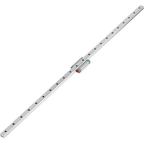 Coulisse linéaire de précision 550 mm avec bloc de guidage miniature (1/4)