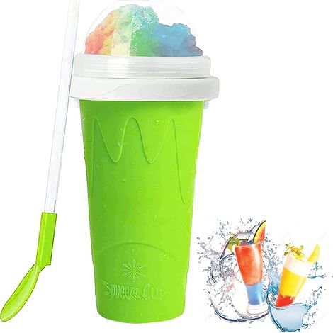 Gobelet À Granité - Double Paroi Avec Gel Réfrigérant Intégré - Pour Smoothies Et Milk-Shakes Maison - 1 Pièce (1/5)