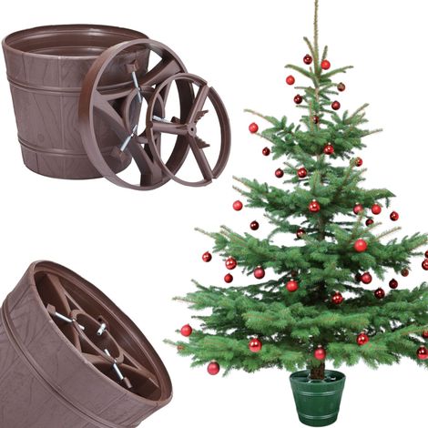 Supporto per albero di Natale Planet 2  Marrone