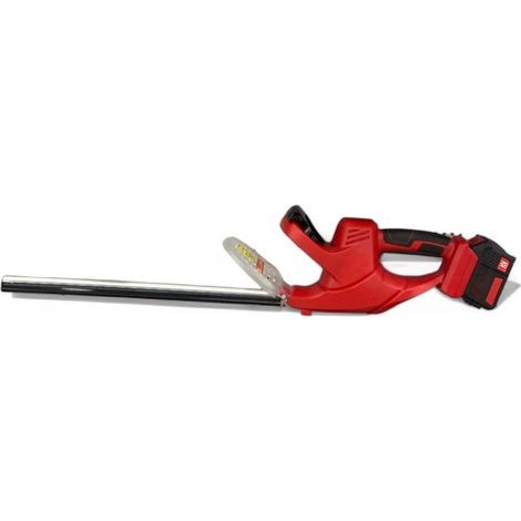Tagliasiepi a batteria 18V con lama in acciaio taglio 46 cm