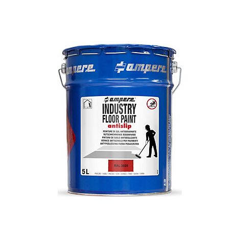 Ampere  Vernice per pavimenti Industry Floor Paint antislip® 