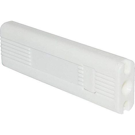 Lot de 8 poids de cordon de rechange pour stores enrouleurs verticaux, volet de fenêtre, poignée de sécurité en plastique blanc, dispositif tendeur, accessoires pour stores (1/5)