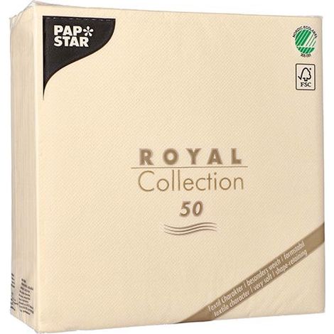 Catering-Servietten 40x40 Royal Champagne 50 Stück