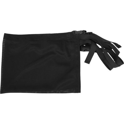 Filet de rangement polyvalent pour plafond de voiture - Sangle en polyester noir avec poignée et fixation (1/5)