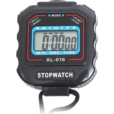 Arbitre De Compétition Chronomètre Électronique Fitness Course Minuterie De Sport Athlétisme Compétition Yardage Montre(XL-016 Black) (1/4)