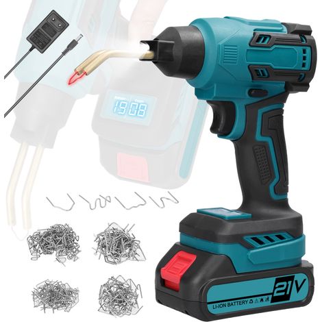 Irovami Soudeuse plastique portable – Réparation pare-chocs, LED – Idéal pour carrosserie, plastique, atelier (1/5)