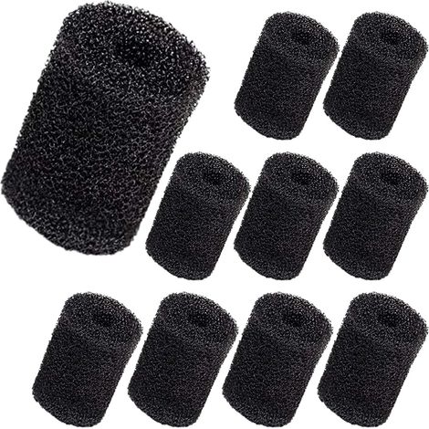 10 pezzi Polaris Tail Scrubber Parti di ricambio per Vac-Sweep Pool Cleaner Coda del tubo - Adatto 180,280,360,380,480,3900 Schiuma di estremità del tubo