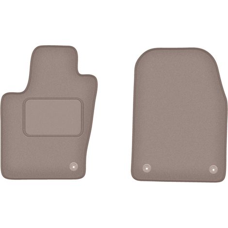 Beige Vordermatten für: Dodge Durango III 7-Sitzer (2010-2020)